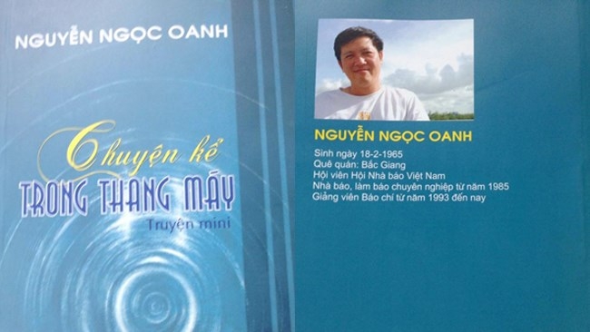 B&igrave;a cuốn &ldquo;Chuyện kể trong thang m&aacute;y&rdquo; của PGS,TS Nguyễn Ngọc Oanh. PV IJC