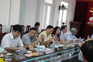 L&atilde;nh đạo nhiều đơn vị thuộc Bộ tham gia đo&agrave;n c&ocirc;ng t&aacute;c để nắm t&igrave;nh h&igrave;nh từ cơ sở