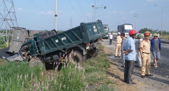 Hiện trường vụ tai nạn