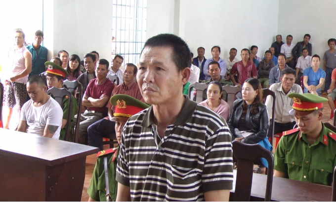 Bị c&aacute;o Toan tại phi&ecirc;n t&ograve;a.