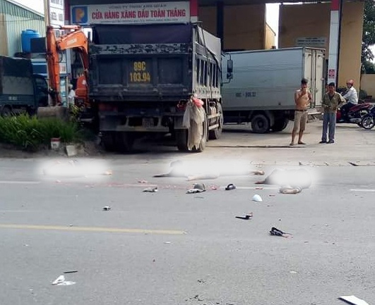 Hiện trường vụ tai nạn