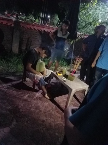 Lực lượng c&ocirc;ng an đ&atilde; c&oacute; mặt để l&agrave;m nhiệm vụ (Ảnh: BĐCC)