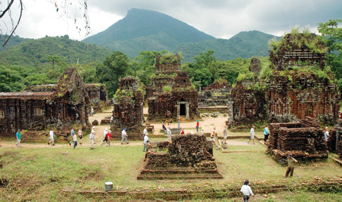 Di t&iacute;ch Mỹ Sơn - Quảng Nam.