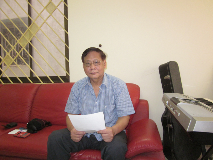 &Ocirc;ng B&ugrave;i Văn Việt với ca kh&uacute;c