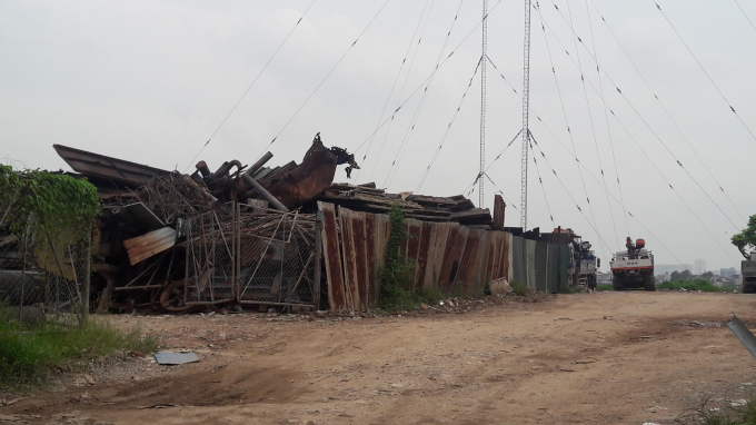 Hiện trạng khu vực đất n&ocirc;ng nghiệp đang bị biến tướng.