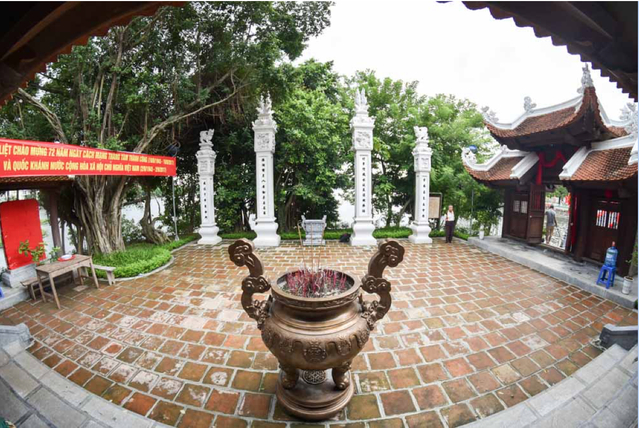 Sau khi kh&aacute;nh th&agrave;nh phục dựng, đền được xếp hạng l&agrave; di t&iacute;ch cấp th&agrave;nh phố.