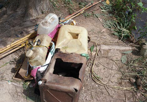 Bộ dụng cụ điện ch&iacute;ch c&aacute; ( Ảnh minh họa).