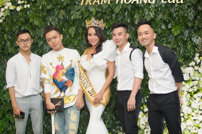 Hoa hậu Lưu Ho&agrave;ng Tr&acirc;m mong muốn đưa Mrs Universe 2018 về Việt Nam
