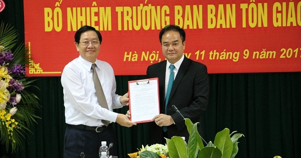 Lễ công bố và trao Quyết định bổ nhiệm Trưởng ban Ban Tôn giáo Chính phủ