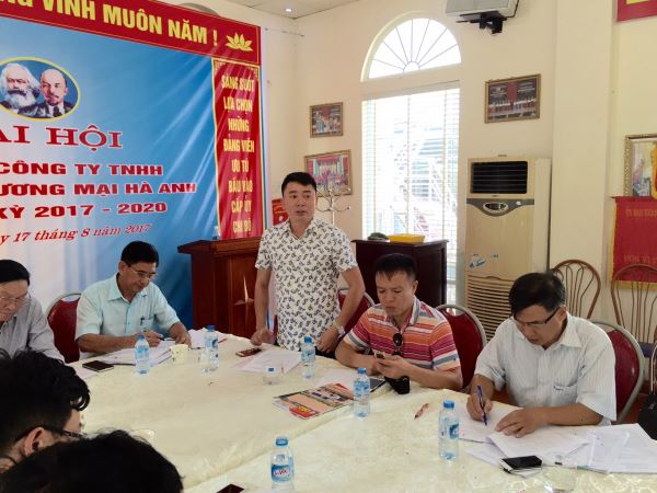 &Ocirc;ng Đặng Thế Phương - Ph&oacute; Chủ tịch HHVTHHĐB HP ph&aacute;t biểu.