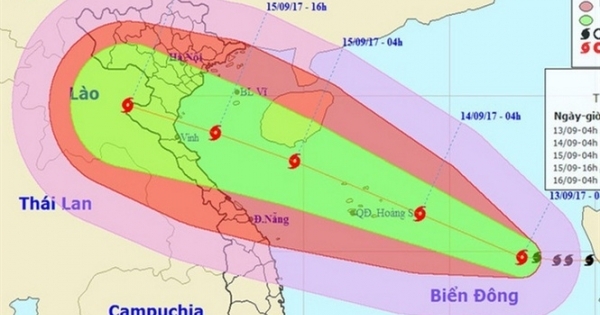 Chủ tịch UBND tỉnh Nam Định ban hành công điện khẩn ứng phó với cơn bão số 10