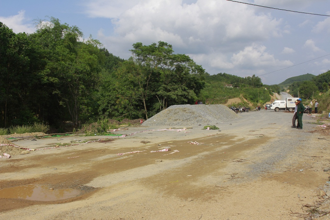 Đoạn đường xảy ra vụ việc.