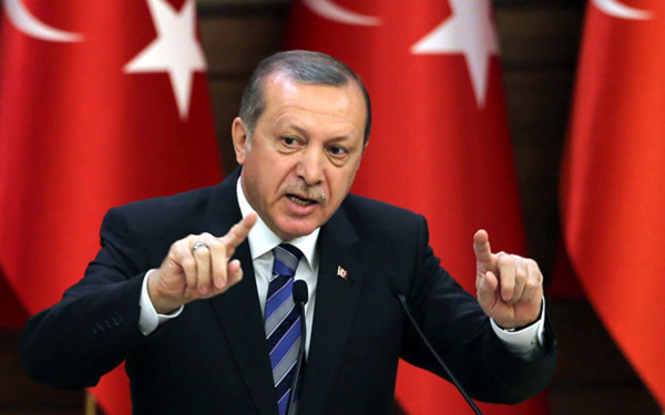 Tổng thống Thổ Nhĩ Kỳ Erdogan.