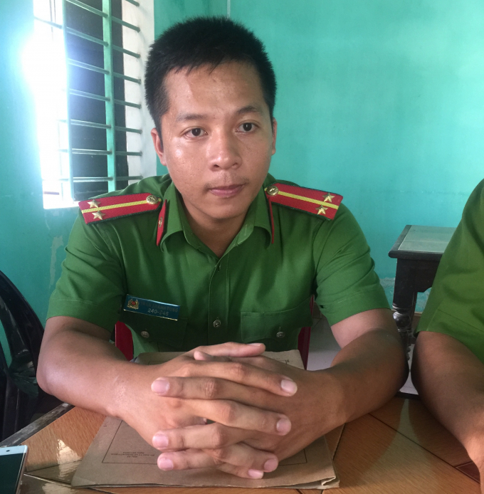 Trung u&yacute; Trần Thanh T&ugrave;ng với khu&ocirc;n mặt dễ hiền từ được nhiều người d&acirc;n qu&yacute; mến.