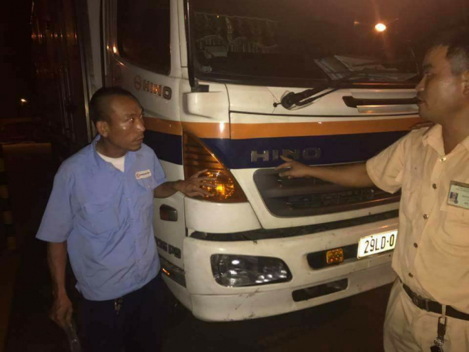 L&aacute;i xe Nguyễn Trọng Hưng sau khi g&acirc;y tai nạn đ&atilde; bỏ chạy ra đến Hải Ph&ograve;ng v&agrave; bị bắt giữ.