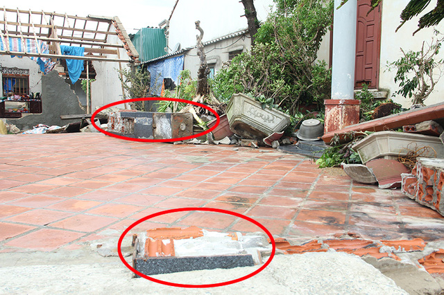 Sức mạnh của cơn b&atilde;o qu&aacute; khủng khiếp. Gi&oacute; b&atilde;o