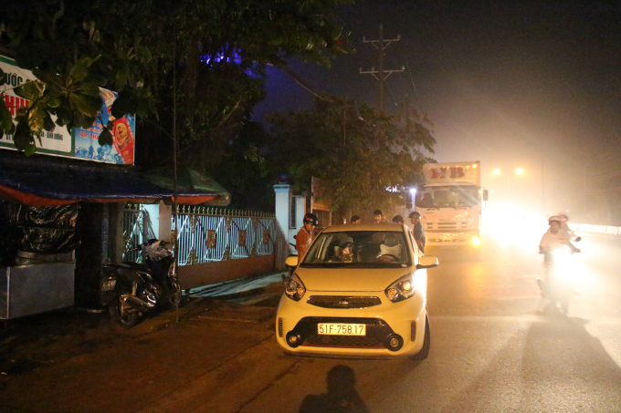 Hiện trường vụ tai nạn