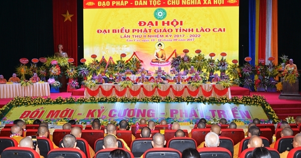 Đại hội đại biểu Phật giáo tỉnh Lào Cai lần thứ II, nhiệm kỳ 2017 - 2022