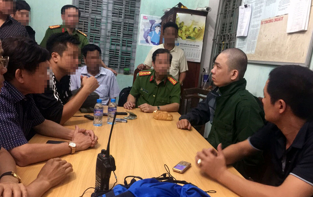 Tử t&ugrave; Nguyễn Văn T&igrave;nh thời điểm mới bị bắt giữ.