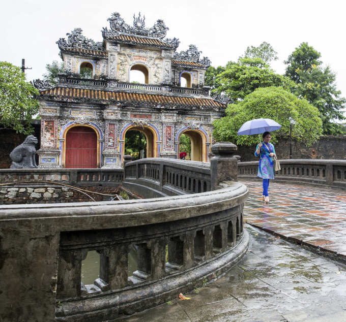 Cửa Hiển M&ocirc;n của khu Đại Nội.&nbsp;