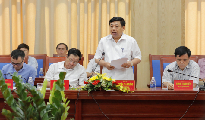 &Ocirc;ng Nguyễn Xu&acirc;n Đường &ndash; Chủ tịch UBND tỉnh đ&aacute;nh gi&aacute; cao quyết t&acirc;m đầu tư của Tập đo&agrave;n FLC