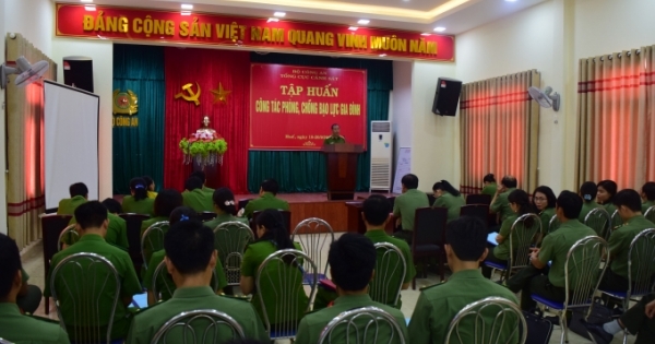 Bộ Công an tổ chức tập huấn phòng chống bạo lực gia đình năm 2017