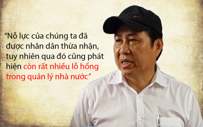 &ldquo;Nỗ lực của ch&uacute;ng ta đ&atilde; được nh&acirc;n d&acirc;n thừa nhận, tuy nhi&ecirc;n qua đ&oacute; cũng ph&aacute;t hiện c&ograve;n rất nhiều lỗ hổng trong quản l&yacute; nh&agrave; nước&rdquo;  Ph&aacute;t biểu tại cuộc họp truy tr&aacute;ch nhiệm vụ ch&igrave;m t&agrave;u Thảo V&acirc;n tr&ecirc;n s&ocirc;ng H&agrave;n th&aacute;ng 6/2016