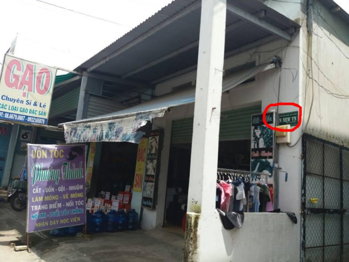 Địa chỉ đăng k&yacute; kinh doanh của C&ocirc;ng ty TNHH Sunnew VN hiện l&agrave; tiệm l&agrave;m t&oacute;c.