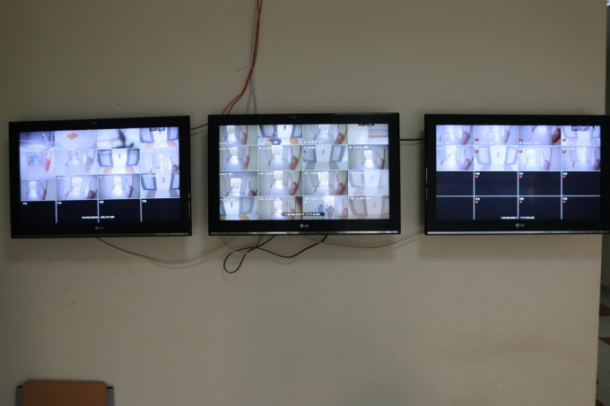 Theo ph&ograve;ng an ninh KTX ĐHQG TP HCM th&igrave; hệ thống camera ở đ&acirc;y chỉ quay m&agrave; kh&ocirc;ng lưu được.