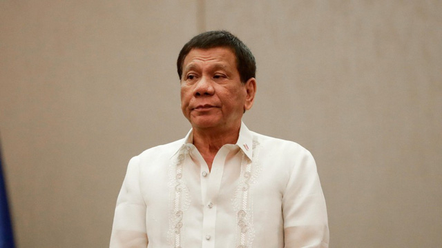 Tổng thống Philippines Rodrigo Duterte (Ảnh: Reuters)