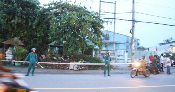 Bình Dương: Phát hiện người đàn ông tử vong trên bãi cỏ