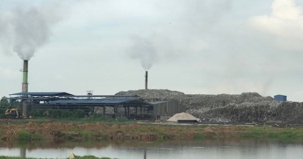 Thanh Hà: Ô nhiễm tại nhà máy chế biến phân hữu cơ từ rác thải sinh hoạt