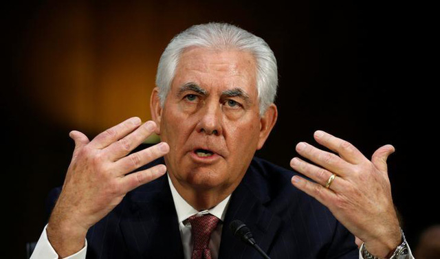 Ngoại trưởng Mỹ Rex Tillerson (Ảnh: Reuters)