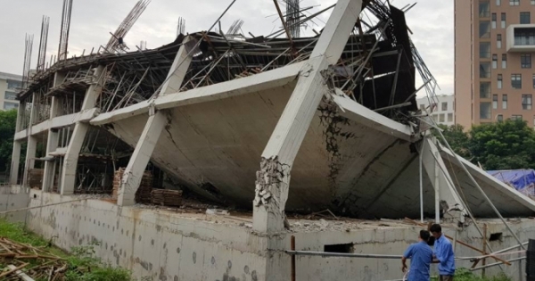 Vụ trường mầm non Vườn Xanh đổ sập: Đơn vị thi công là đơn vị nào?