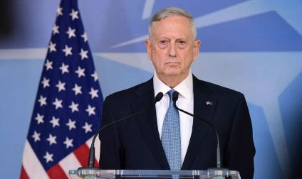 Bộ trưởng Quốc ph&ograve;ng Mỹ James Mattis. Ảnh: AP