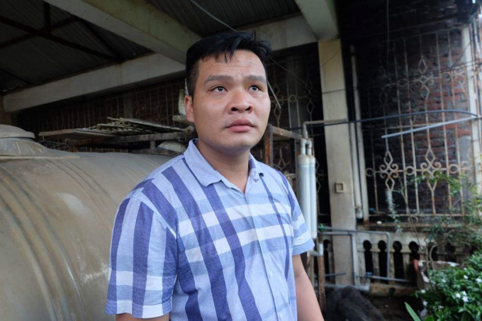 Anh Nguyễn Hữu Phương, một trong những người giải cứu 5 người tho&aacute;t nạn trong vụ ch&aacute;y.