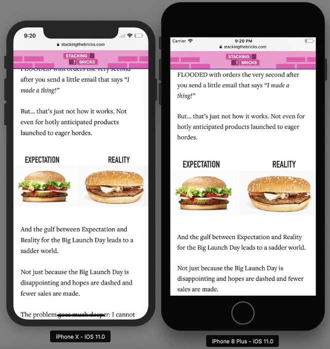 So s&aacute;nh giao diện giữa iPhone X v&agrave; iPhone 8 - Được g&igrave; v&agrave; mất g&igrave; với chỗ khuyết tr&ecirc;n m&agrave;n h&igrave;nh