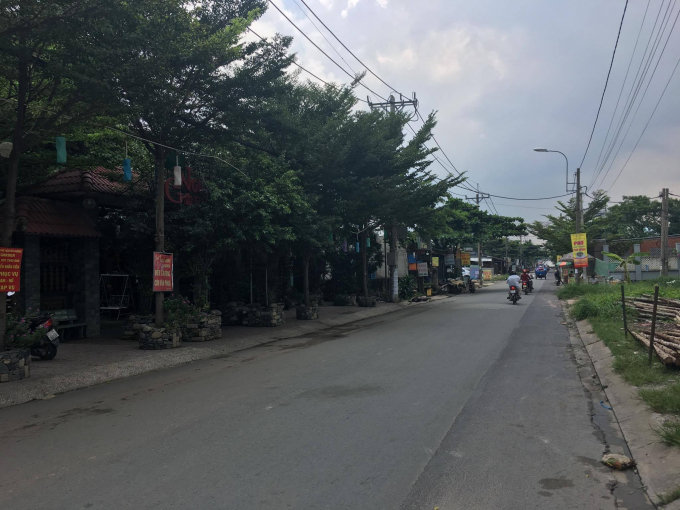 Khu đất thuộc tổ 2, khu phố 6, phường Thới An, quận 12 được th&ocirc;ng b&aacute;o sẽ bị thu hồi phục vụ dự &aacute;n Trường THPT Thới An.