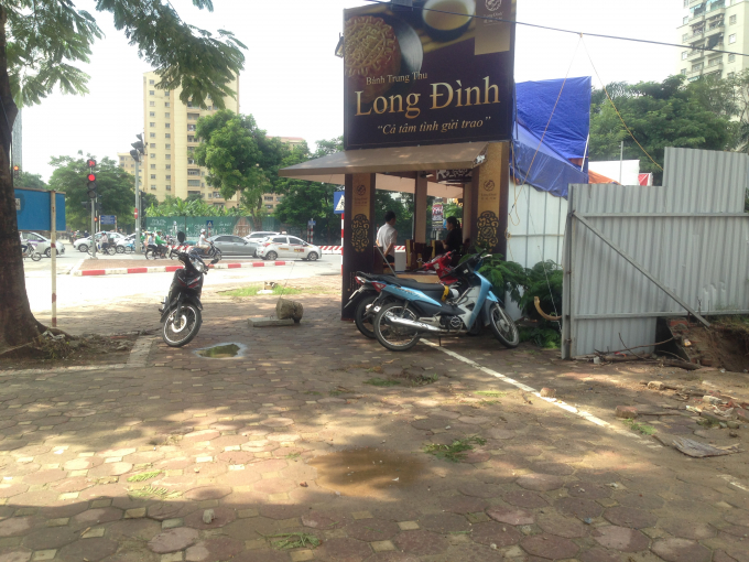 Quầy b&aacute;nh trung thu