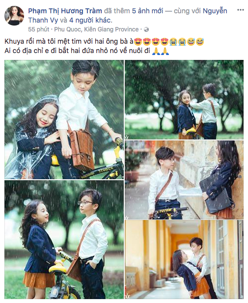 &nbsp;Nguồn ảnh: Facebook ca sĩ Hương Tr&agrave;m.