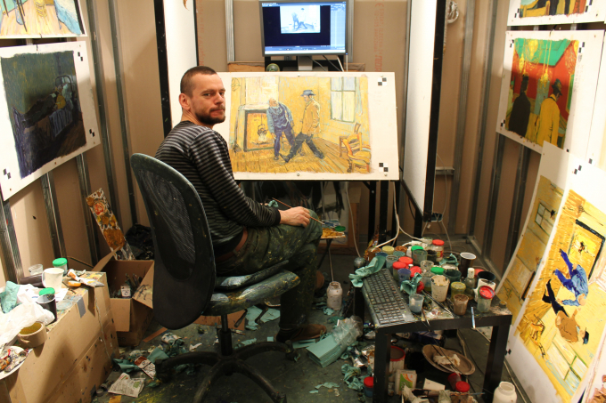 Loving Vincent: Phim hoạt h&igrave;nh đầu ti&ecirc;n tr&ecirc;n thế giới l&agrave;m từ 65 ngh&igrave;n bức tranh sơn dầu tr&ecirc;n vải