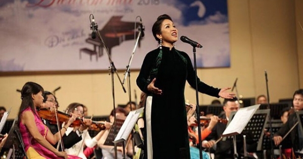 Diva Mỹ Linh biểu diễn thăng hoa tại Hòa nhạc “Trên đôi cánh tình yêu”