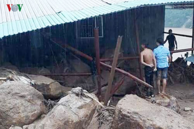 Ảnh: Lũ qu&eacute;t v&agrave; ngập &uacute;ng ở Lai Ch&acirc;u, giao th&ocirc;ng nhiều nơi &aacute;ch tắc