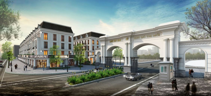 L&agrave;ng Việt kiều quốc tế Hải Ph&ograve;ng c&oacute; thiết kế T&acirc;n cổ điển độc đ&aacute;o.