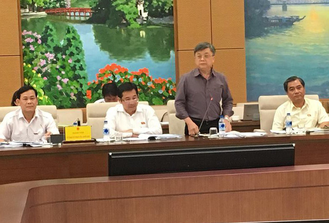 Đại biểu Quốc hội Trương Trọng Nghĩa ph&acirc;n t&iacute;ch những đặc điểm của tội phạm bộc lộ thời gian qua