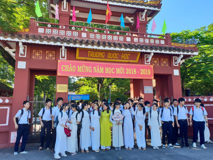 Rộn r&agrave;ng kh&ocirc;ng khi khai giảng năm học 2018-2019.