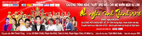 Tối nay diễn ra chương trình “Ơn nghĩa sinh thành” tri ân, cảm tạ cha mẹ nhân mùa Vu lan báo hiếu