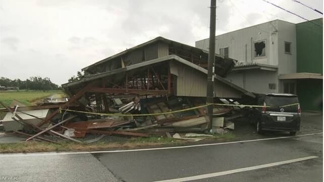 Si&ecirc;u b&atilde;o Jebi đ&atilde; g&acirc;y thiệt hại nặng sau khi n&oacute; đi qua.&nbsp;