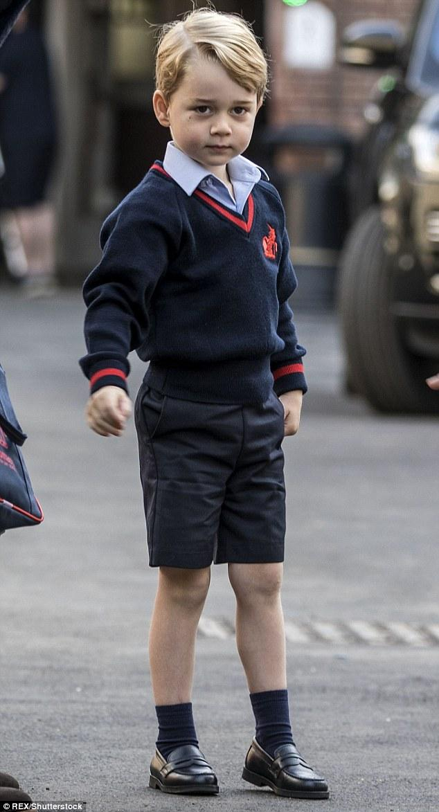 Ho&agrave;ng tử b&eacute; George của nước Anh. (Ảnh: Shutterstock)