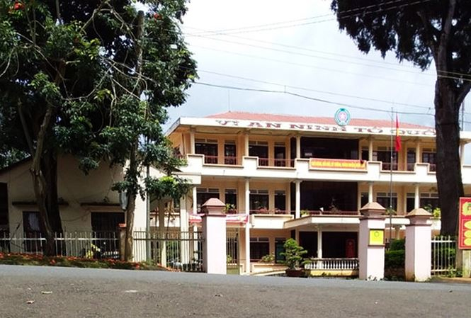 Trụ sở C&ocirc;ng an huyện Di Linh, tỉnh L&acirc;m Đồng.